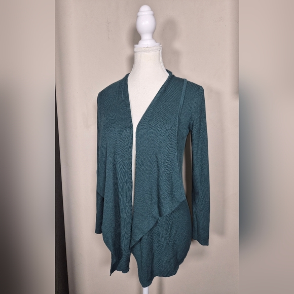 5 For $25✨️Uniqlo Womens Small Green Turquoise Cardigan Longsleeved Sweater Top - Picture 2 of 9